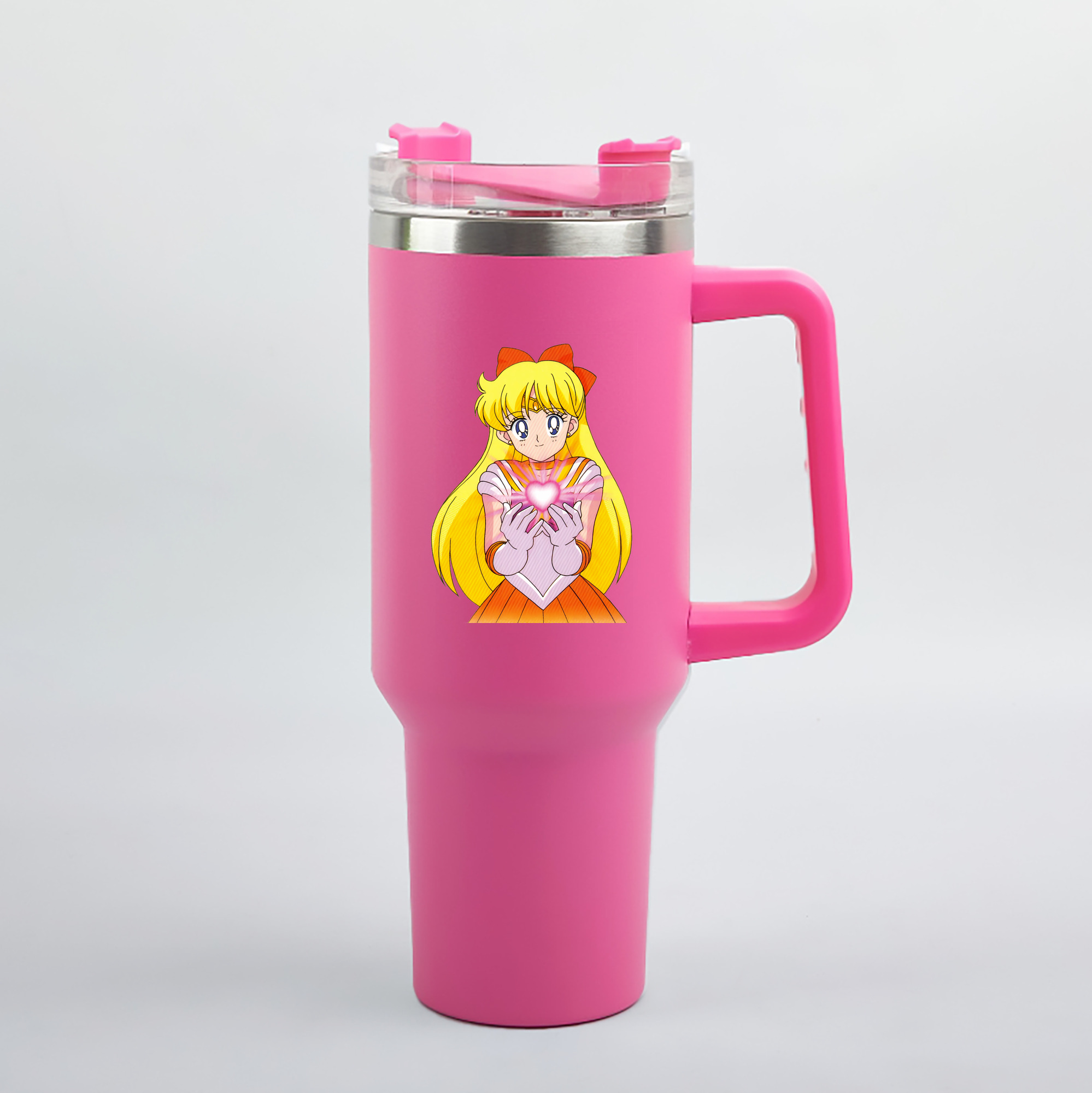 （画像用） 美少女戦士セーラームーン 愛野 美奈子 あいの みなこ Sailor Moon Aino Minako 1200mL車用タンブラー（カラープリント）